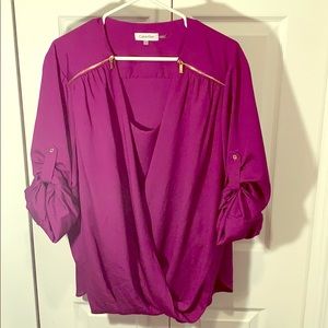 Snazzy purple Blouse